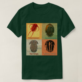 Fyra filmtrilobitmontage t shirt