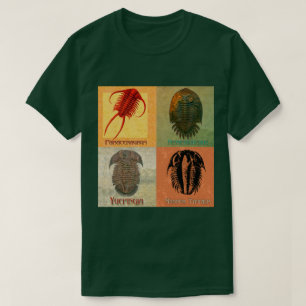 Fyra filmtrilobitmontage t shirt