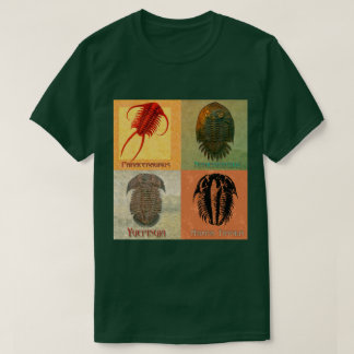 Fyra filmtrilobitmontage t shirt