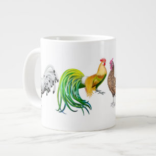Fyra Finare Tuppar Mugg Jumbo Mugg