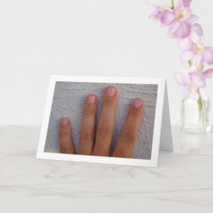 Fyra Finger i muren Kort