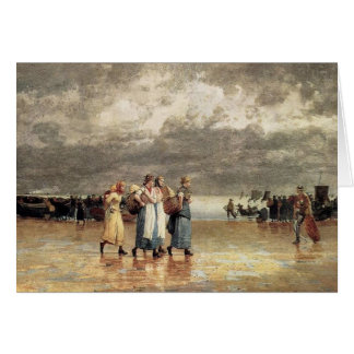 Fyra Fishwives Hälsningskort