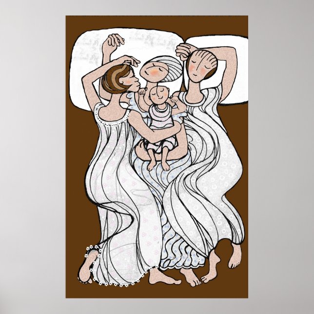 Fyra flickor poster (Framsidan)