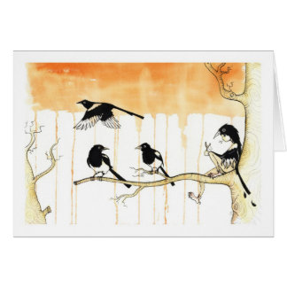 Fyra för en pojke hälsningskort