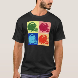 Fyra fotbolls-EM i Färg T Shirt