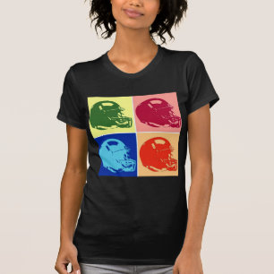 Fyra fotbolls-EM i Färg Tee Shirt