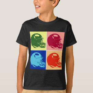 Fyra fotbolls-EM i Färg Tee Shirt