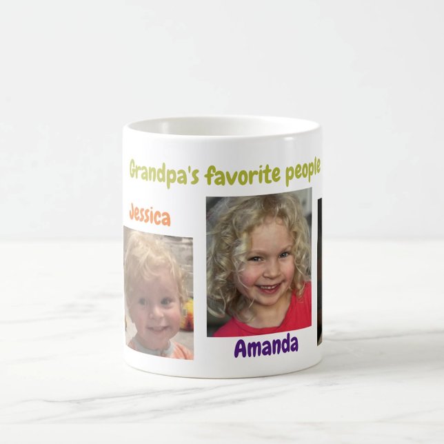 Fyra foto kaffemugg (Skapare uppladdad)