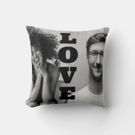 Fyra foto-par Kärlek för Valentines Gift Kudde