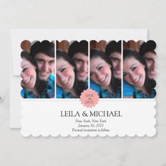 fyra fotobildrutor spara datumet