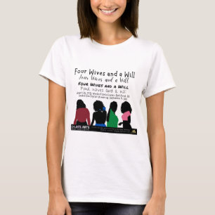 Fyra fruar och en Will Keepsaké Womens T-Shirt
