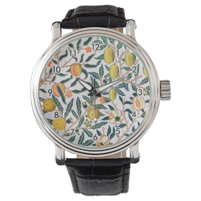 Fyra frukter, William Morris Armbandsur (Framsida)