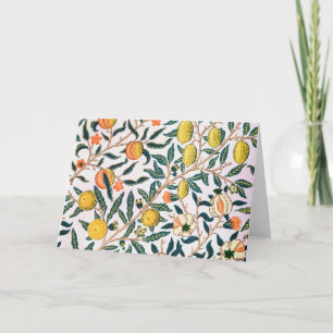 Fyra frukter, William Morris Kort