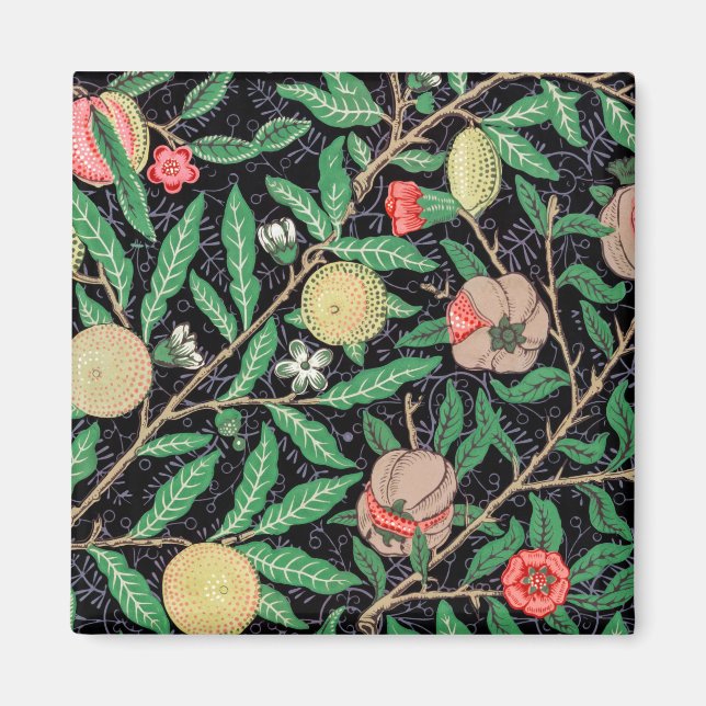 Fyra frukter, William Morris Magnet (Framsidan)
