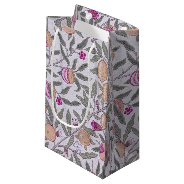 Fyra frukter, William Morris Small Gift Bag (Framsidan Vinklad)