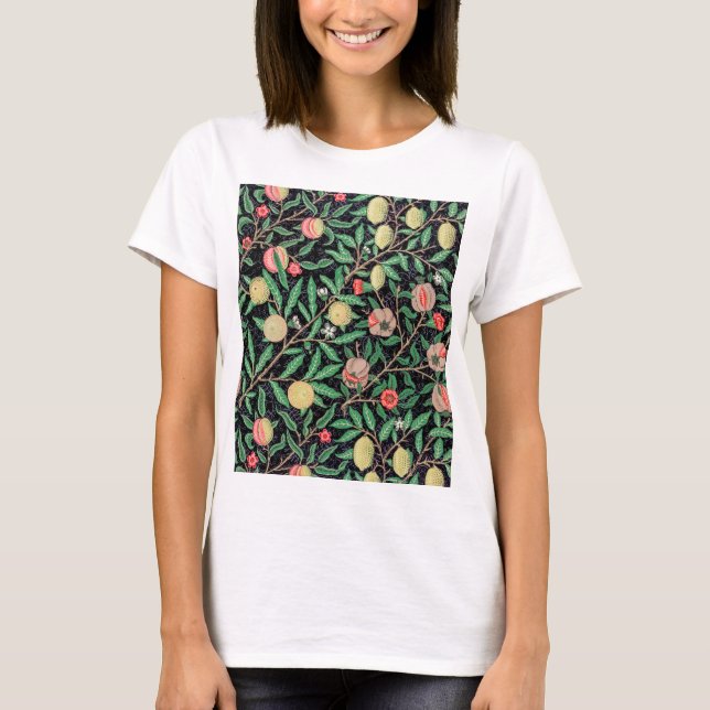 Fyra frukter, William Morris T Shirt (Framsida)
