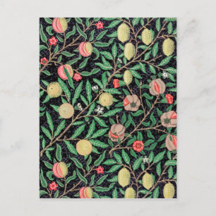 Fyra frukter, William Morris Vykort