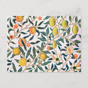 Fyra frukter, William Morris Vykort