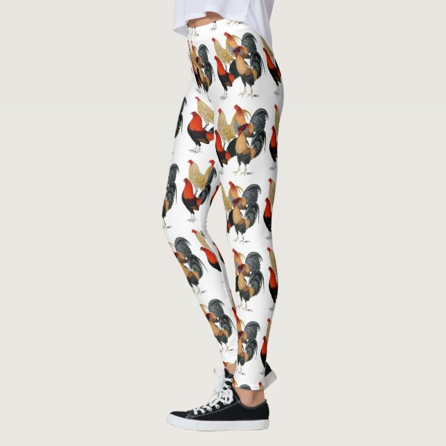 Fyra Gamecocks Leggings (Vänster)