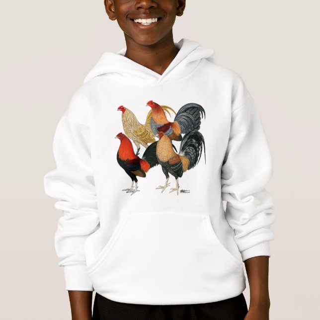 Fyra Gamecocks T Shirt (Framsida)