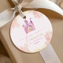 Fyra gånger en Princess Castle 4e födelsedagen Par