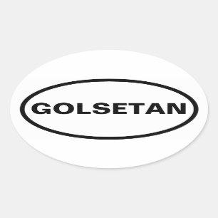 FYRA ’Golestan’ Ovalt Klistermärke