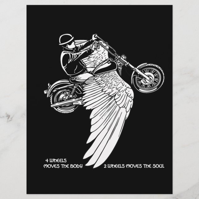 Fyra Hjul II Reklamblad (Framsidan)