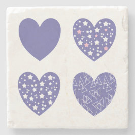 Fyra hörn stenunderlägg