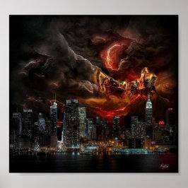 Fyra Horsperma New York Poster