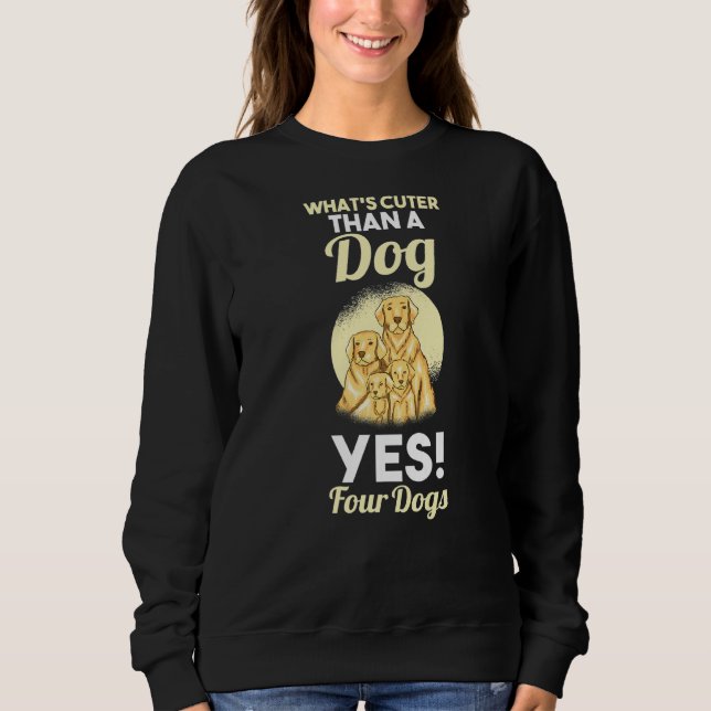 Fyra Hundägare T Shirt (Framsida)