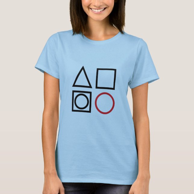 fyra ikoner t shirt (Framsida)