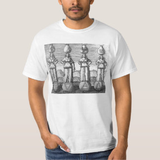 Fyra inslag av Viridarium Chymicum (den 1624) Spen Tee Shirt