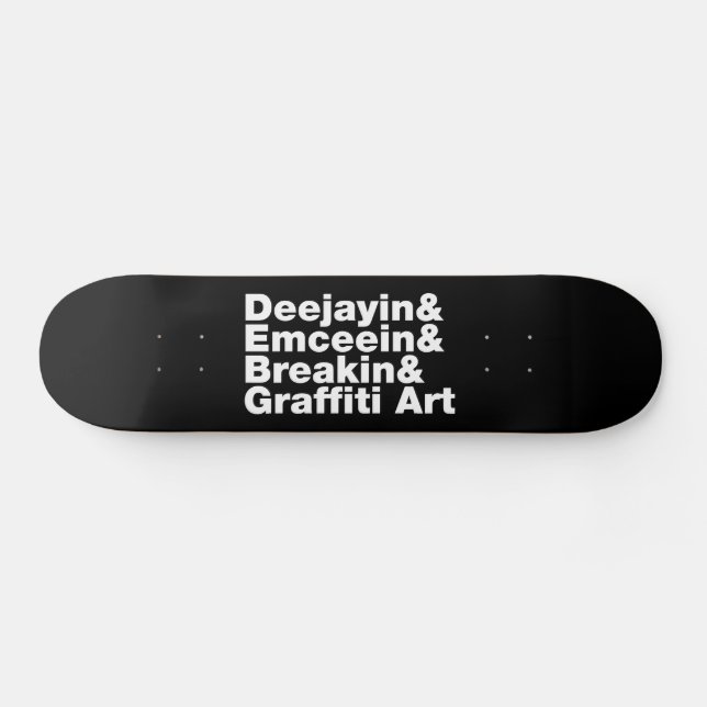 Fyra Inslag i Hip hop Mini Skateboard Bräda 18,7 Cm (Horz)