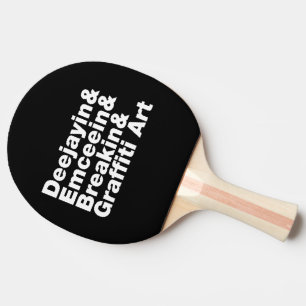 Fyra Inslag i Hip hop Pingisracket