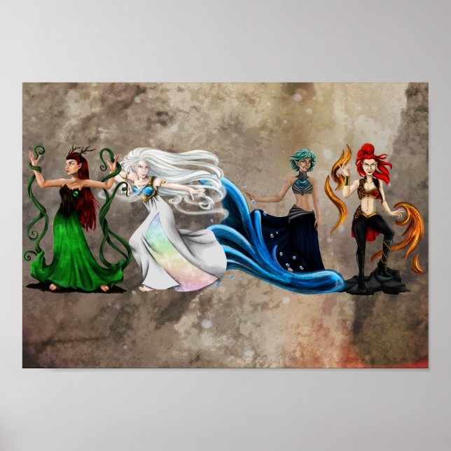 Fyra Inslag Poster (Framsidan)
