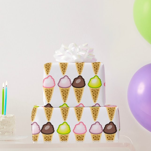 Fyra iskrämer presentpapper (Skapare uppladdad)