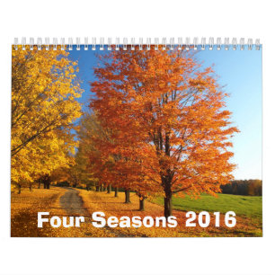 Fyra kalender för säsonger 2016