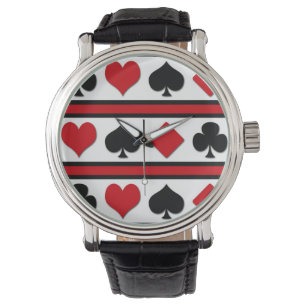 Fyra kort kostym armbandsur