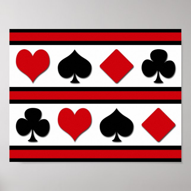 Fyra kort kostym poster (Framsidan)