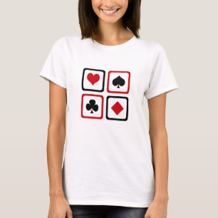 Fyra kort kostym t shirt