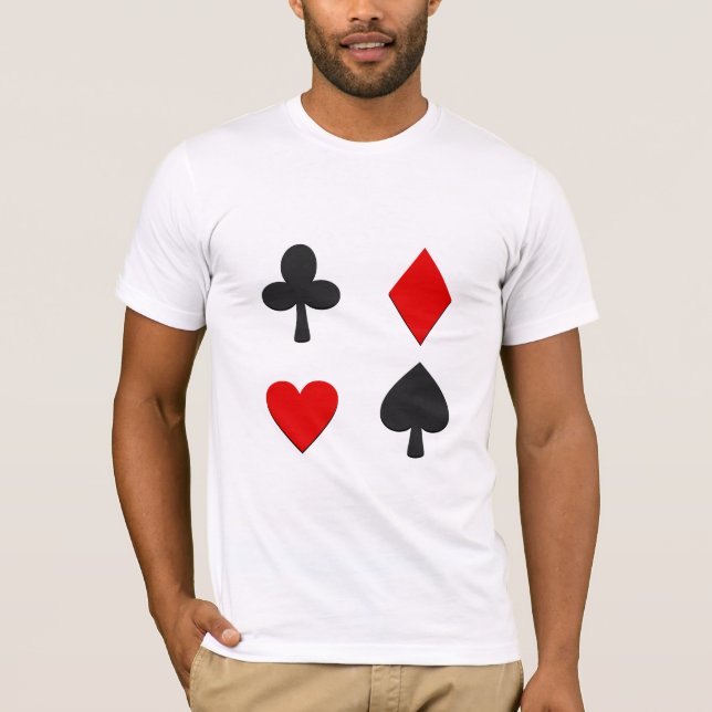 Fyra kortfärger tee (Framsida)