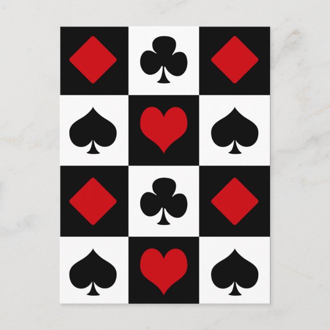 Fyra kortkostymer vykort (Framsida)