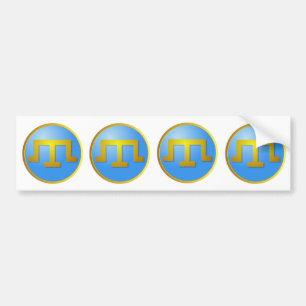 FYRA KRISTTatars Tamga Bildekal