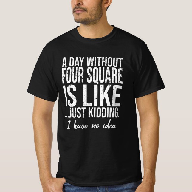 Fyra kul sportgåva t shirt (Framsida)