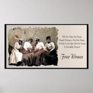 Fyra kvinnor poster