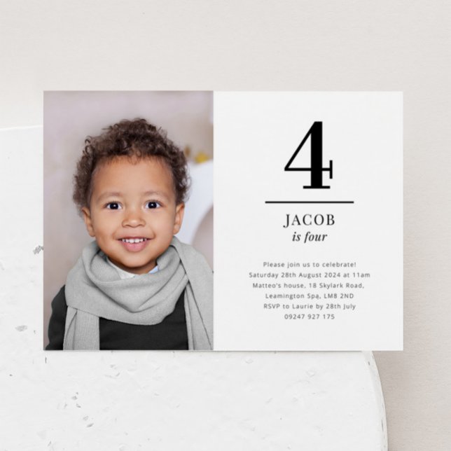 Fyra Landskapsfoto Inbjudan (Skapare uppladdad)