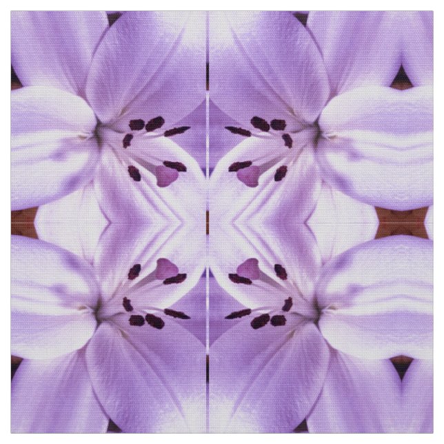 Fyra Lilies Tyg (Provkarta)