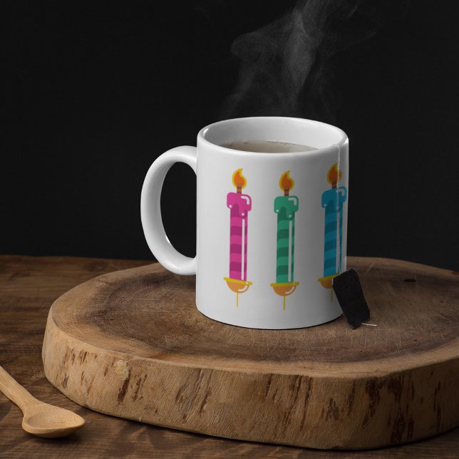 Fyra ljus kaffemugg (Skapare uppladdad)