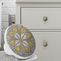 Fyra löv-klöver-Guld och Pearl-Mosaic