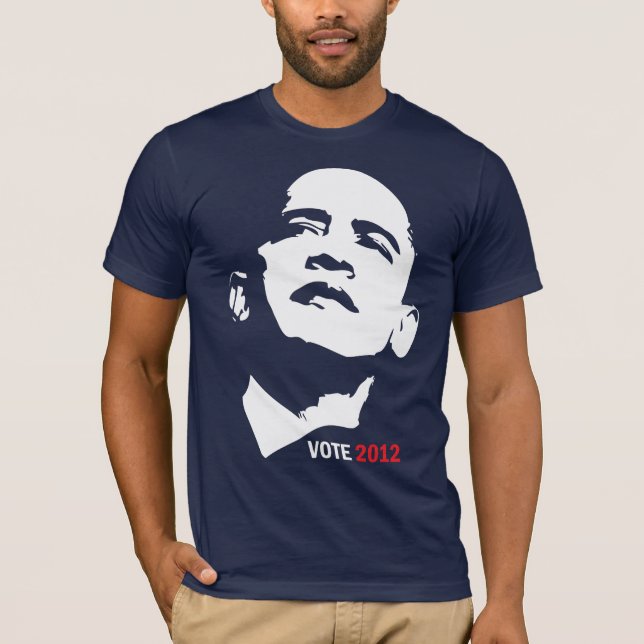 Fyra mer år - Barack Obama 2012 Tee (Framsida)